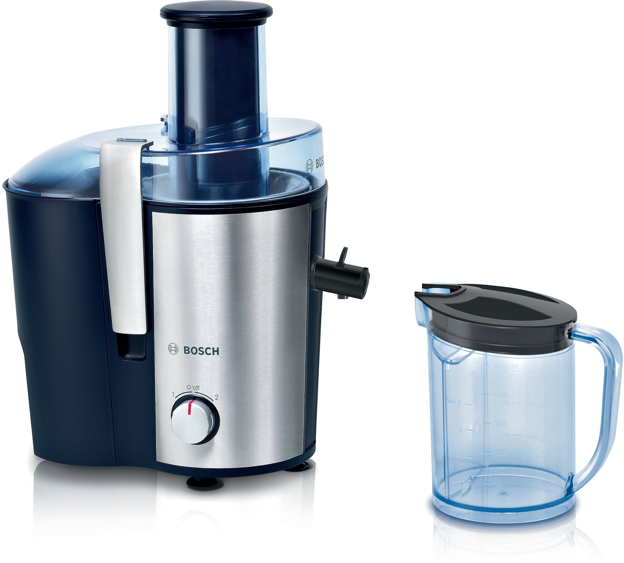Bosch MES3500 Entsafter VitaJuice blau / silber