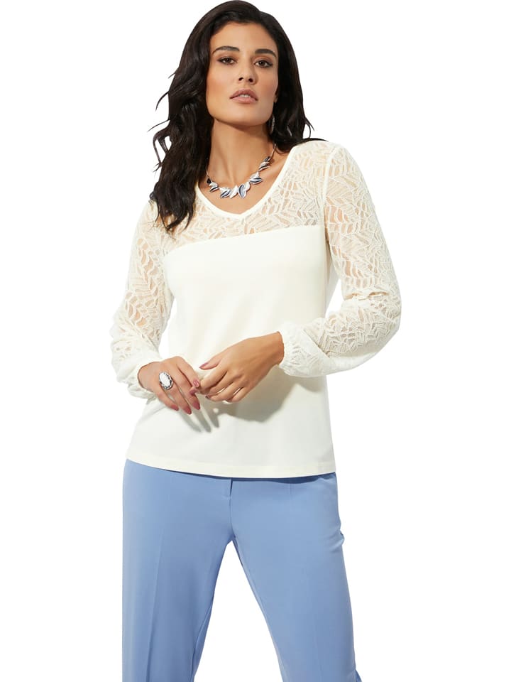 WITT WEIDEN Bluse in Creme - 40