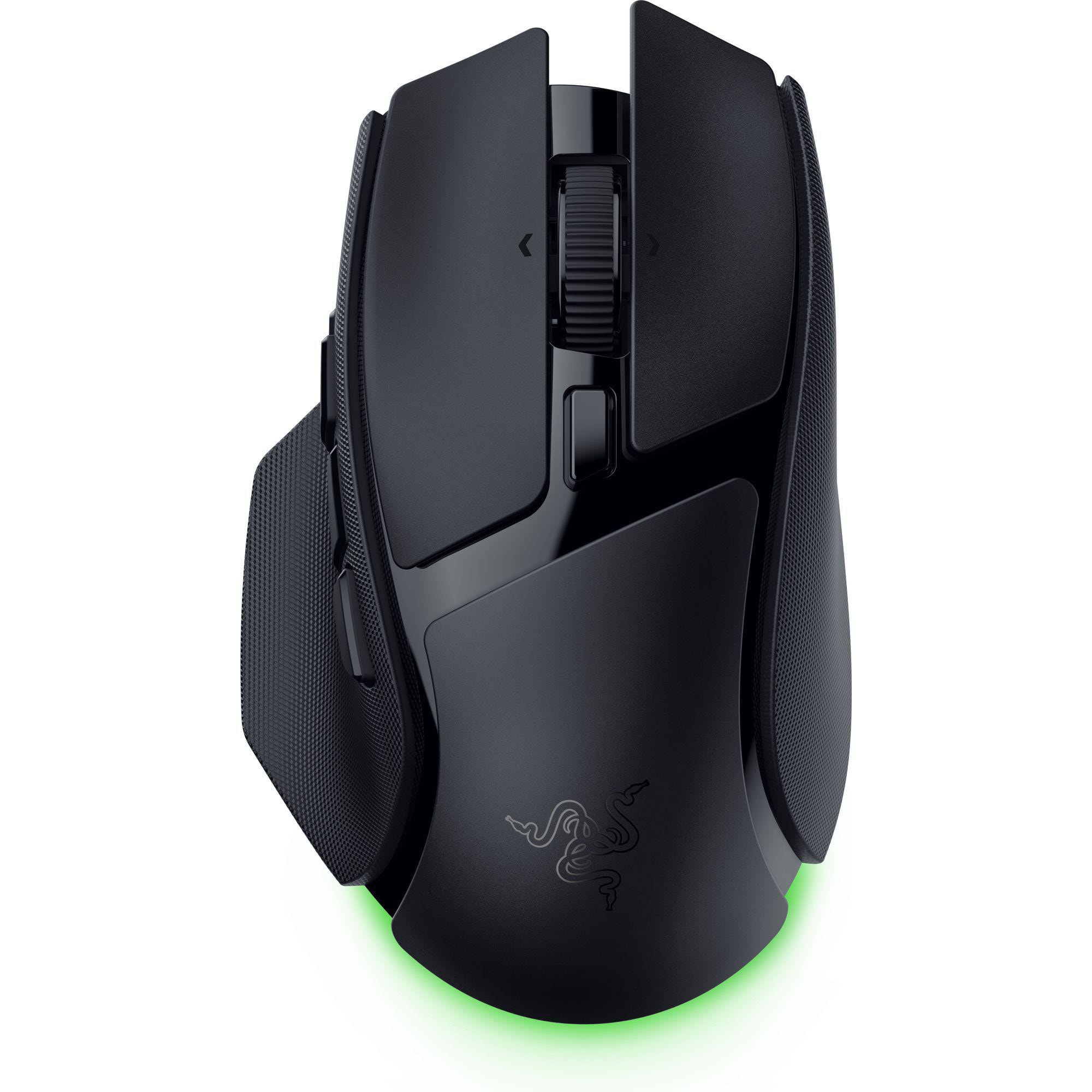 Razer Basilisk V4 HyperSpeed kabellose Gaming-Maus - 33K Sensor, HyperScroll, Bluetooth, Chroma RGB, Schwarz