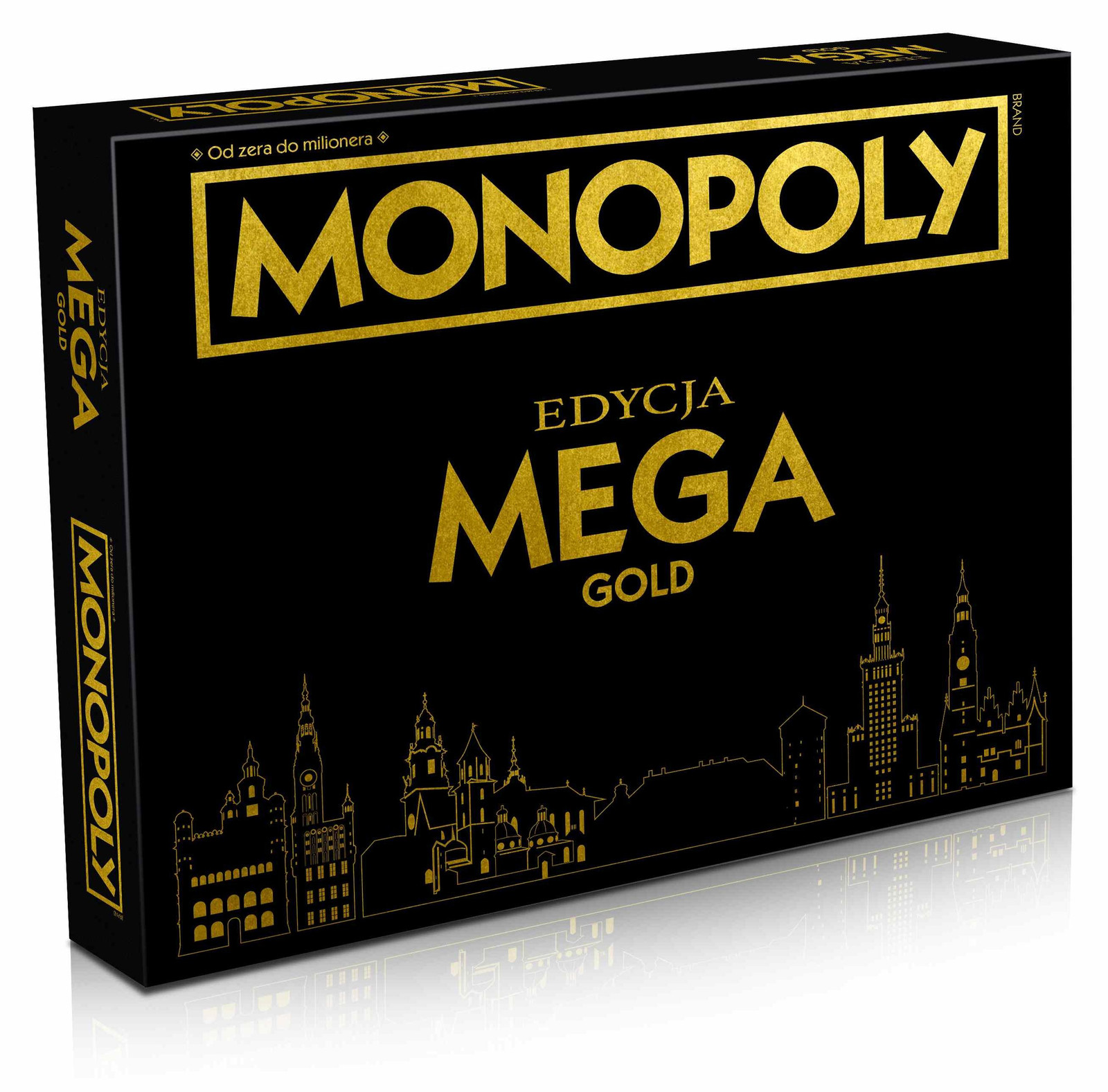 Winning Moves Monopoly MEGA Gold Deluxe Gold Edition Bordspel