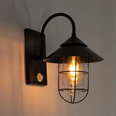 Multicon Wholesale Hub Modern Outdoor Motion Sensor Light Wall Lantern Waterproof Porch Sconce For Entryway & Garage Modern Outdoor Motion Sensor Light Wall Lantern Waterproof Porch Sconce For Entryway & Garage