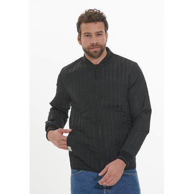 Steppjacke WEATHER REPORT "Palle", Herren, Gr. XXL, schwarz, 100% Polyester, unifarben, normal, Rundhals, Jacken Steppjacke, mit praktischen Seitentaschen
