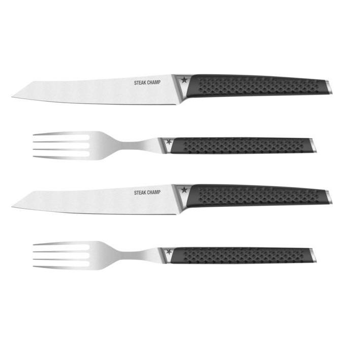 Steakchamp Steak-Set Prime Rib, 2 Gabeln, 2 Messer (4 Stk., Besteck Set) (10-5039-139600.1000)