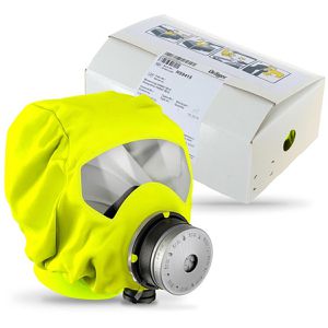 Dräger Fluchthaube PARAT Single Pack 5510, Schutz vor Brandgasen & Kohlenmonoxid, Filter CO P2