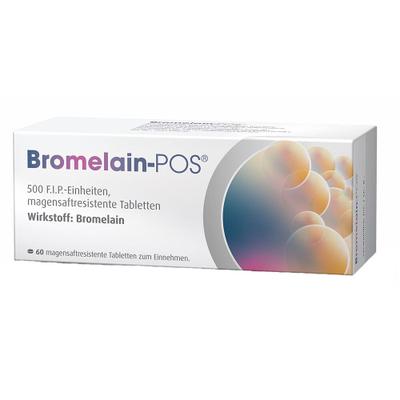 Bromelain POS magensaftresistente Tabletten 60 St magensaftresistent