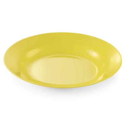 WAS Germany - Teller, tief, Ø 20 cm, gelb, Melamin
