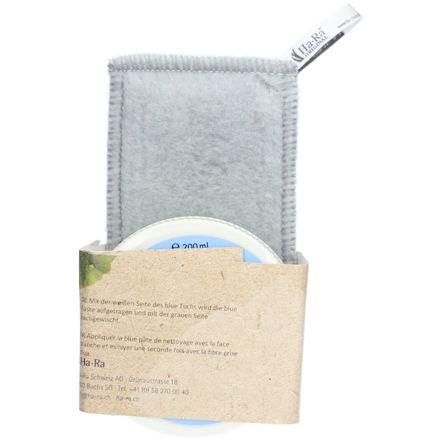 Ha-Ra Blue Reinigungspaste mit Reinigungstuch 1 St Paste