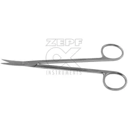 chirurgische (Fistel) Schere Kelly gebogen, spitz/spitz 16 cm