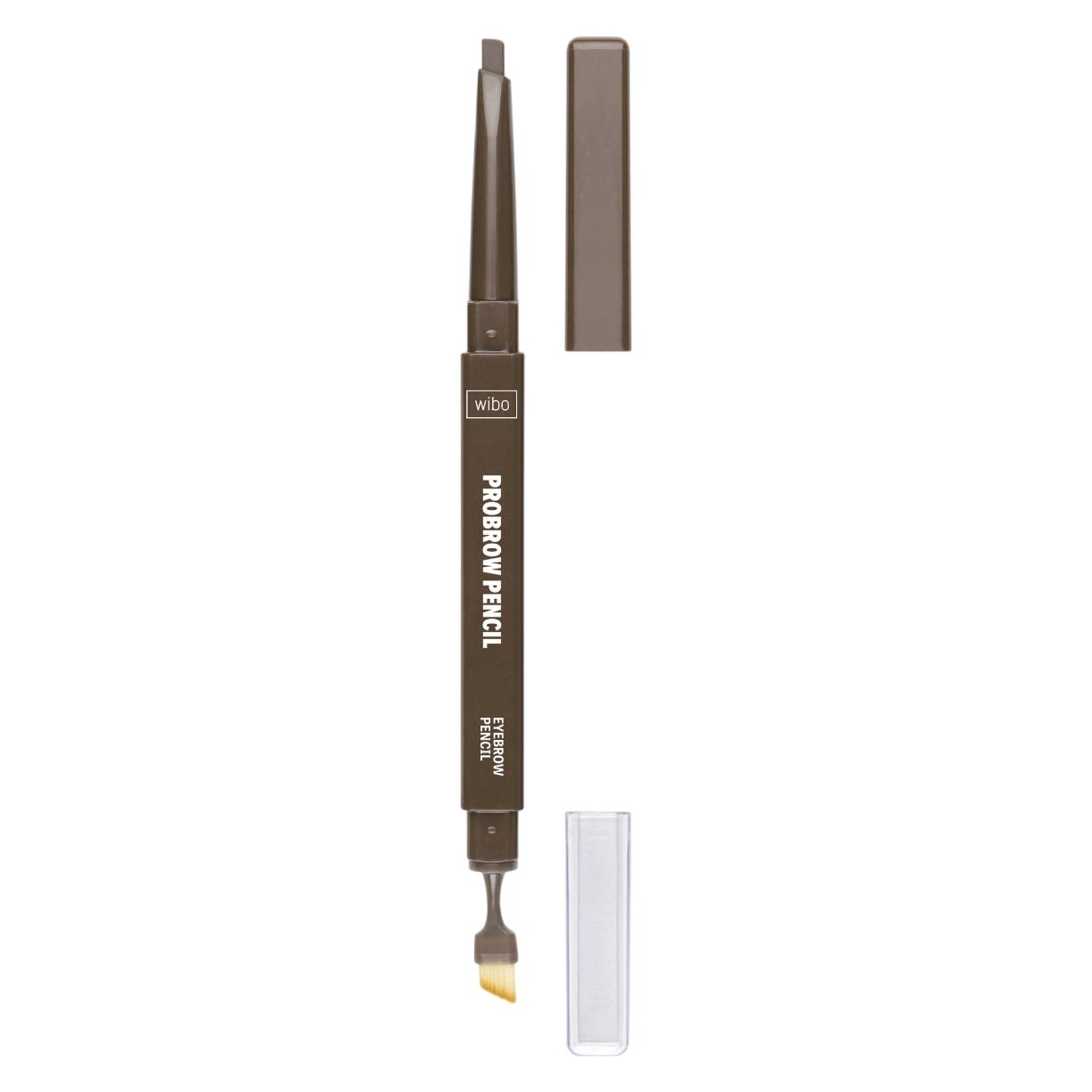 Wibo Probrow Pencil Eyebrow Pencil with Brush 01 (graubraun, Grey-brown) (5901801653981)