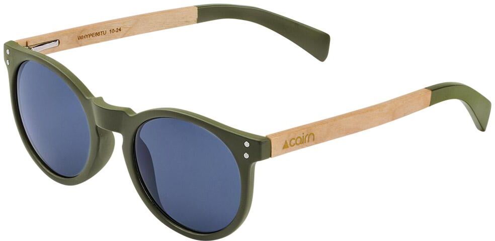 Cairn  - Hype Mat Dark Olive Wood - Lunettes de soleil