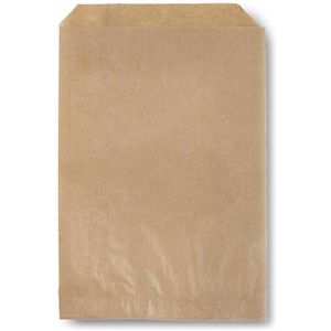 dm-folien Flachbeutel 160 x 230mm, braun, Papier, 2000 Stück