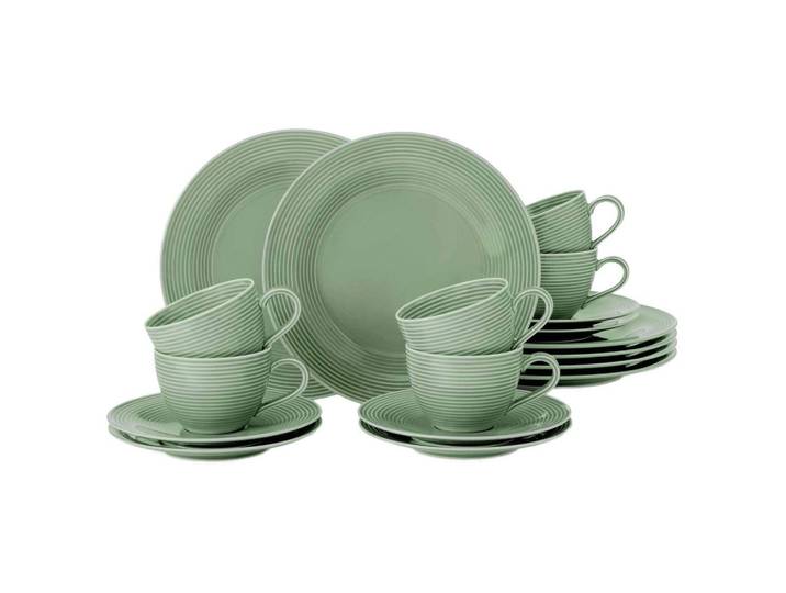 KAFFEESERVICE Beat Color Glaze Salbeigrün 18-tlg.