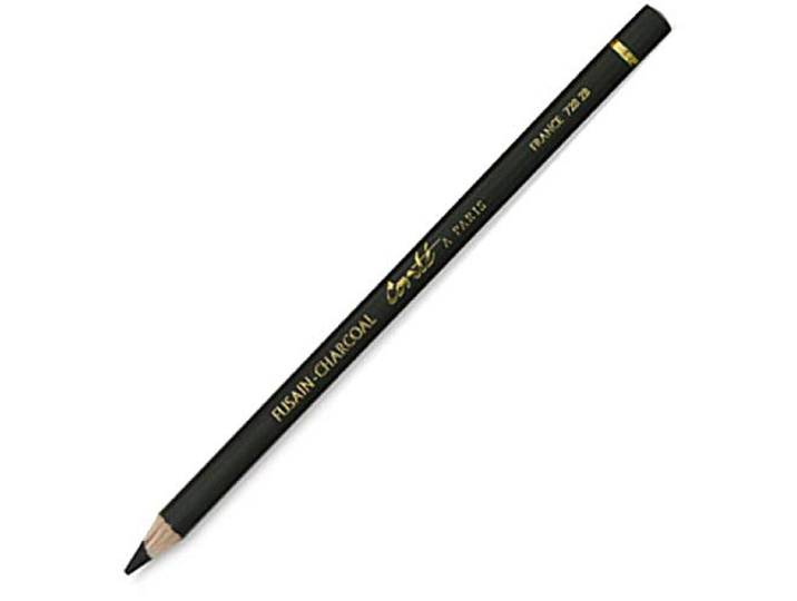 Conté à Paris 2284 Conté houtskoolpotlood Charcoal HB, houtskool in het potlood met hoge kleurbriljantie, zachte kleurafgifte, veeg- en breukvast - Fusain H