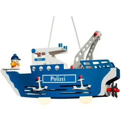 ELOBRA kids Kinderlampe Polizeischiff Lack