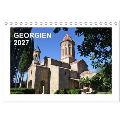 GEORGIEN 2027 (Tischkalender 2027 DIN A5 quer), CALVENDO Monatskalender