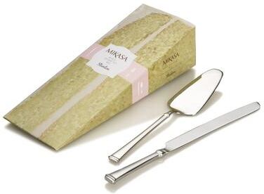 Mikasa Stanton 2-Piece Cake and Serve Set