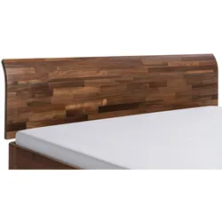 Hasena Fine-Line Kopfteil Vola 160 cm / Nussbaum natur