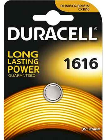 Duracell Pil A Bottone 1616 Blisterverpakking 1 stuk