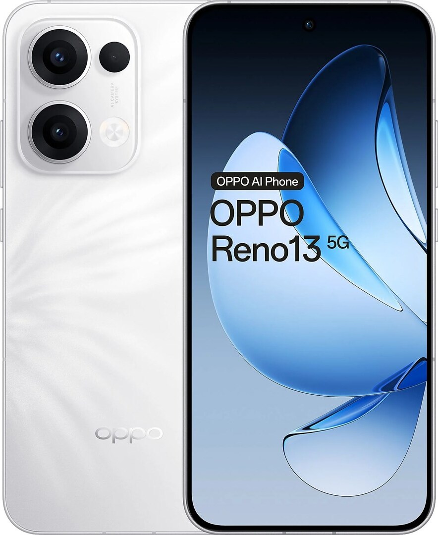 OPPO 13 5G, 16,7 cm (6.59"), 12 GB, 256 GB, 50 MP, Android 15, Weiß