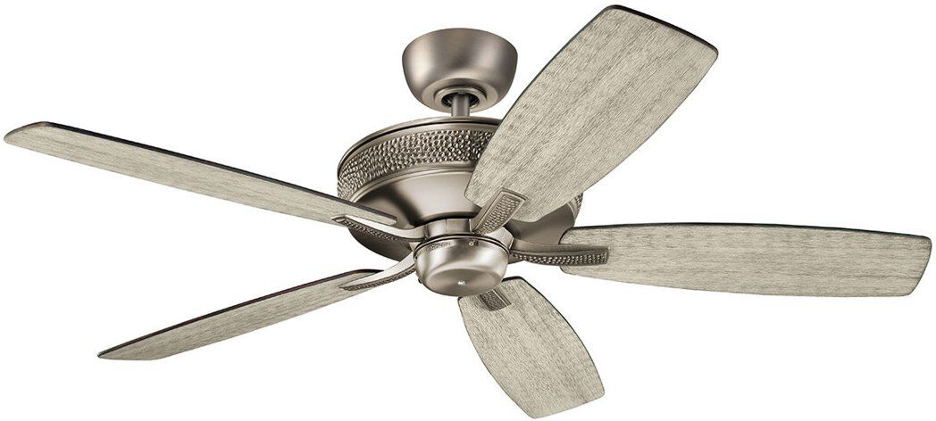 Canora Grey Jeremey 52cm Ceiling Fan Dark Cherry 52cm