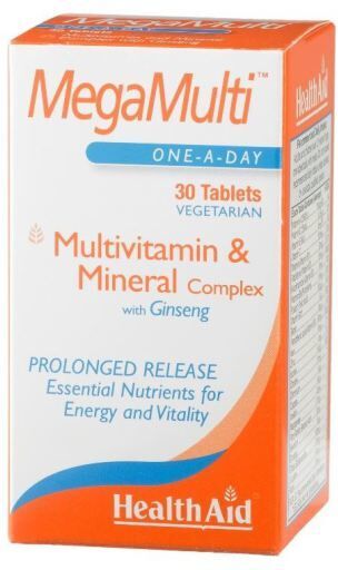 HealthAid MegaMulti Ginseng 30 Komp