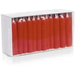 Wiedemann Kerzen rote 50er Puppenlichte 65 x 10 mm,