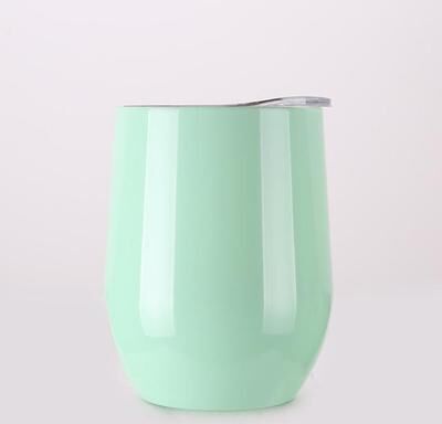 KitchenCuration Portable Insulated Wine Cup Mint