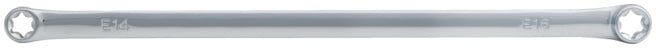 Clé polygonale double TX E CHROMEplus, extra longue, E6xE7 ; KS Tools (518.0931)