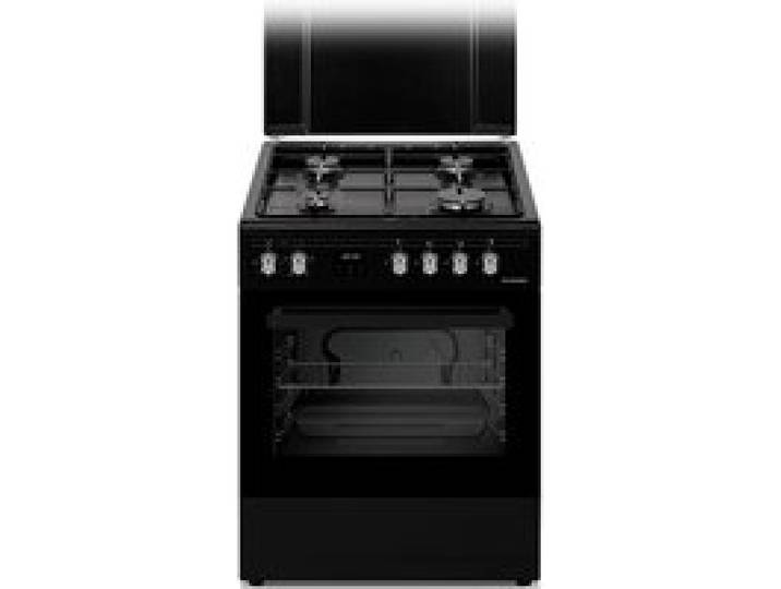 Schneider SCCG64C-BM - Cuisinière gaz Black mat