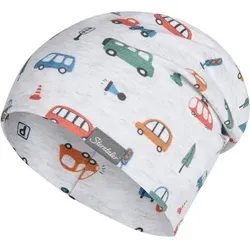 STERNTALER Beanie Fahrzeuge, Größe 43 in Grau Grau