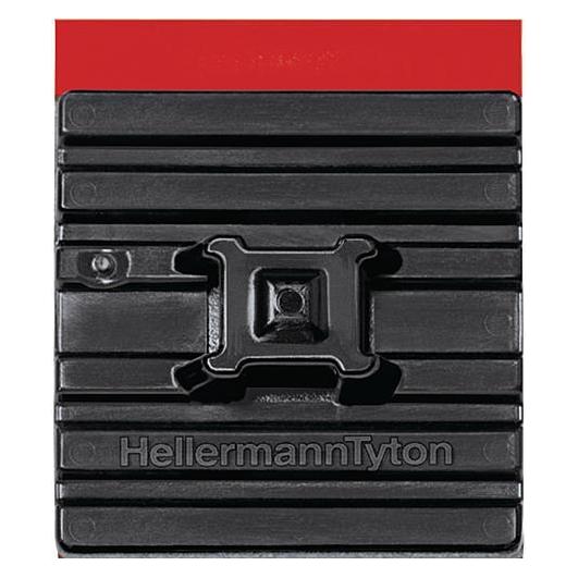 HellermannTyton Befestigungssockel ibler Klebesockel 28x28mm FMB4APT A (28 mm, 100 Stk.) (151-02219)
