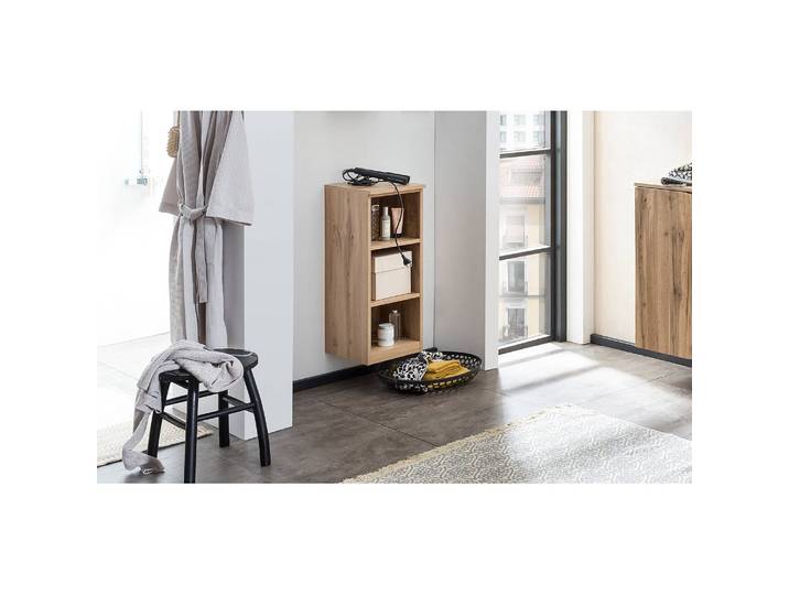 Regal Stubach II 79cm Braun/Wotaneiche Dekor