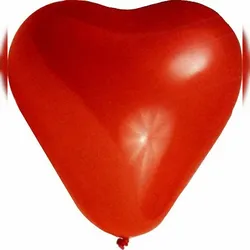 20x Luftballons 'HERZEN' Ø 350 mm Größe 'L'
