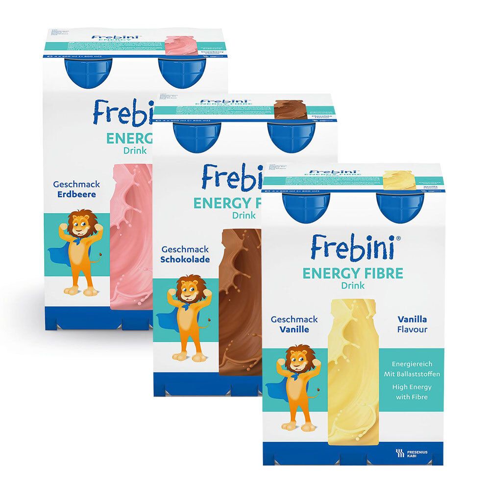 Frebini Energy Trinknahrung Set 3 Sorten 3x4x200 ml Lösung