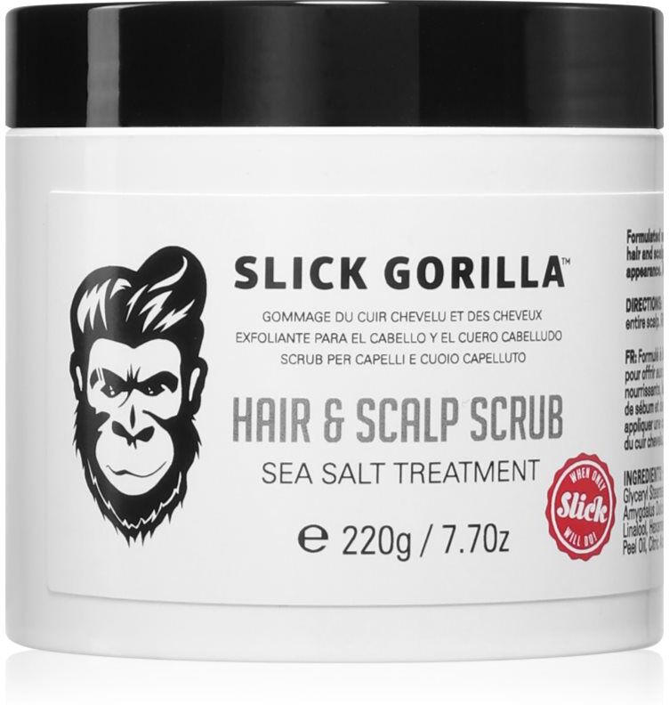 Slick Gorilla Scalp Scrub peeling pour le cuir chevelu 220 g