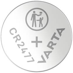 Varta Knopfzelle CR2477 3 V 1 St. 850 mAh Lithium LITHIUM Coin CR2477 Bli 1 6477101401