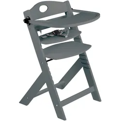 babyGO Treppenhochstuhl Family Pro, grau