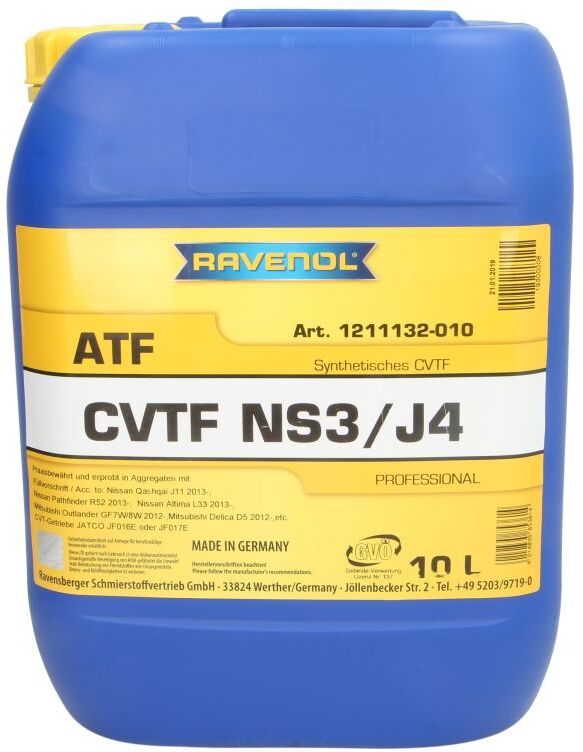 Getriebeöl RAVENOL 1211132 ATF CVTF NS3/J4 10L