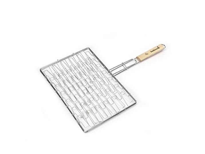 Barbecook bbq rooster elastische bbq grill, barbecue accessoire 40x28cm