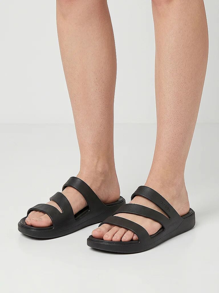 CROCS Damen Badepantoffeln Getaway Strappy schwarz   39-40 W