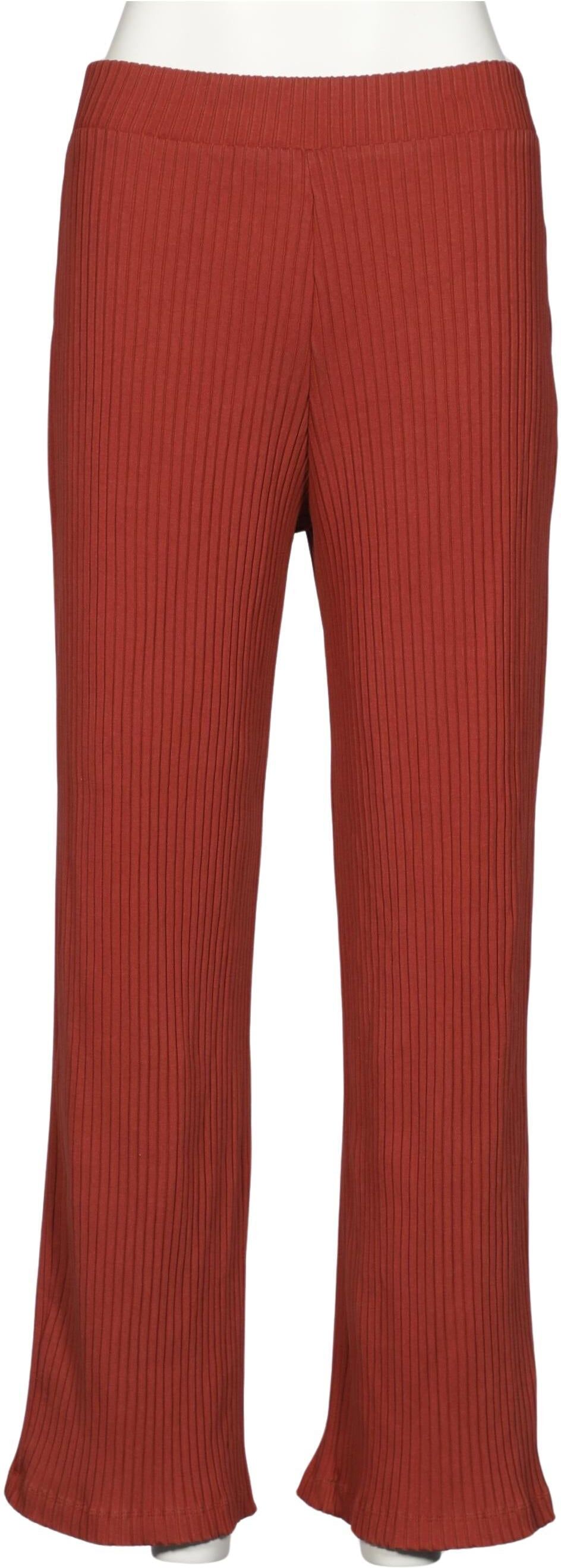 Kauf dich glucklich Damen Stoffhose, Rot, Gr. W31, kein / Etikett - Second Hand