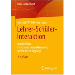 Lehrer-Schüler-Interaktion, Schulbücher von Martin K.W. Schweer, Martin, KWSchweer