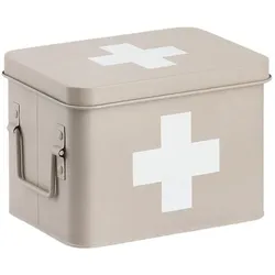 zeller Medizinbox 22,5x16,5x15,5cm - beige