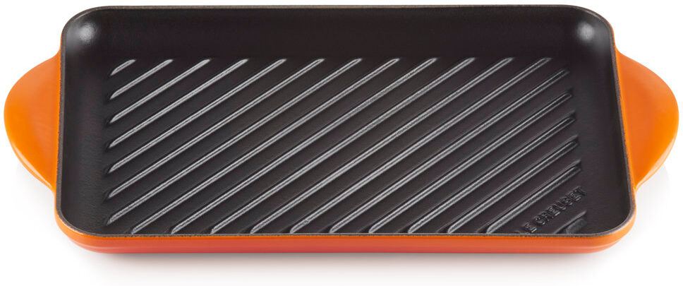 Le Creuset Cast Iron Rectangular Grill 32cm Volcanic