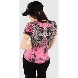 Affliction Jovial T-Shirt crystal wash Gr. XS