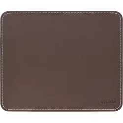InLine Maus-Pad Premium Kunstleder braun, 255x220x3mm
