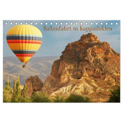 Ballonfahrt in Kappadokien (Tischkalender 2027 DIN A5 quer), CALVENDO Monatskalender
