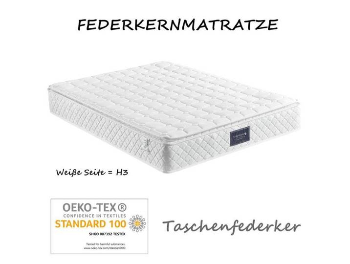 Matelas à ressorts - LANGTU - 160x200 cm - 7 zones - 25 cm épaisseur - Ultra respirant
