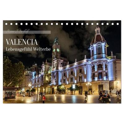 Valencia Lebensgefühl Welterbe (Tischkalender 2027 DIN A5 quer), CALVENDO Monatskalender