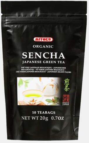 MITOKU® CHA SENCHA VERDE JAPONES BIO 10 SAQUETAS